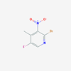 Picture of 2-Bromo-5-fluoro-4-methyl-3-nitropyridine