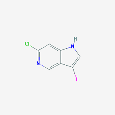 Picture of 6-Chloro-3-iodo-1H-pyrrolo[3,2-c]pyridine