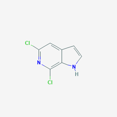 Picture of 5,7-Dichloro-1H-pyrrolo[2,3-c]pyridine