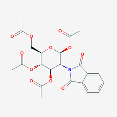 Picture of (2S,3R,4R,5S,6R)-6-(Acetoxymethyl)-3-(1,3-dioxoisoindolin-2-yl)tetrahydro-2H-pyran-2,4,5-triyl triacetate