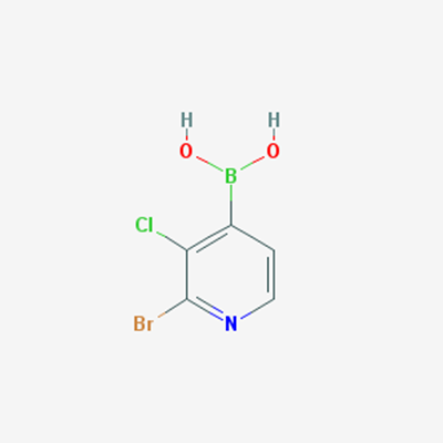 Picture of 2-Bromo-3-chloropyridine-4-boronic acid