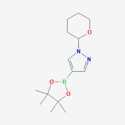 Picture of 1-(Tetrahydro-2H-pyran-2-yl)-4-(4,4,5,5-tetramethyl-1,3,2-dioxaborolan-2-yl)-1H-pyrazole