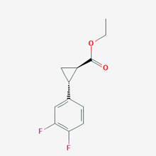 Picture of (1R,2R)-Ethyl 2-(3,4-difluorophenyl)cyclopropanecarboxylate
