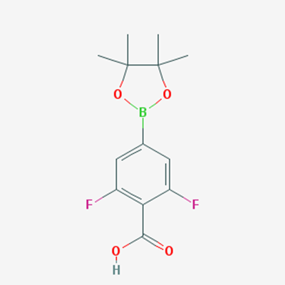 Picture of 2,6-Difluoro-4-(4,4,5,5-tetramethyl-1,3,2-dioxaborolan-2-yl)benzoic acid