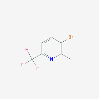 Picture of 3-Bromo-2-methyl-6-(trifluoromethyl)pyridine