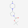 Picture of (S)-tert-Butyl 3-(piperazin-1-yl)pyrrolidine-1-carboxylate