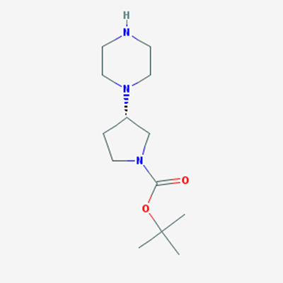 Picture of (S)-tert-Butyl 3-(piperazin-1-yl)pyrrolidine-1-carboxylate