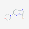 Picture of 4-(3-Bromoimidazo[1,2-b]pyridazin-6-yl)morpholine