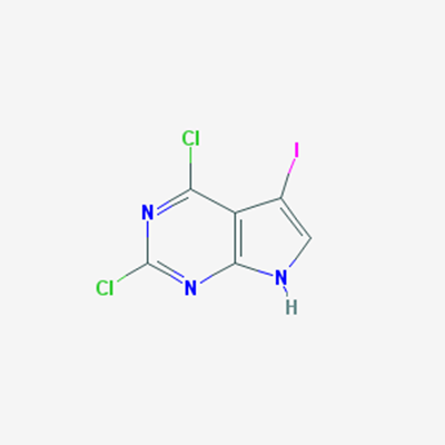 Picture of 2,4-Dichloro-5-iodo-7H-pyrrolo[2,3-d]pyrimidine