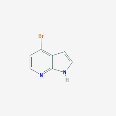 Picture of 4-Bromo-2-methyl-1H-pyrrolo[2,3-b]pyridine