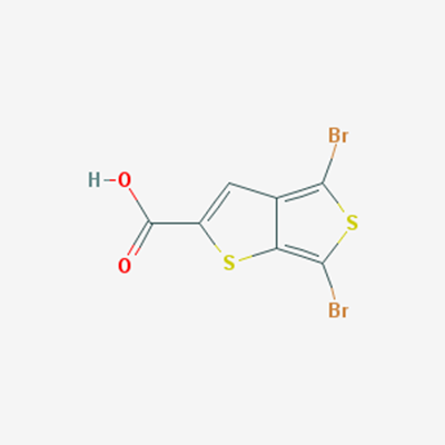 Picture of 4,6-dibromothieno[3,4-b]thiophene-2-carboxylic acid