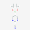Picture of 5-(4,4,5,5-Tetramethyl-1,3,2-dioxaborolan-2-yl)pyrimidine-2-carbonitrile