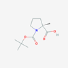 Picture of (S)-1-(tert-Butoxycarbonyl)-2-methylpyrrolidine-2-carboxylic acid