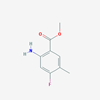 Picture of Methyl 2-amino-4-fluoro-5-methylbenzoate