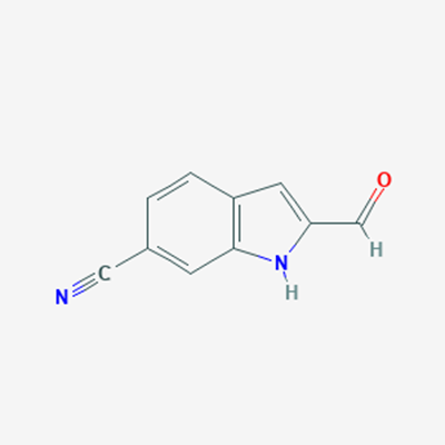 Picture of 2-Formyl-1H-indole-6-carbonitrile
