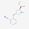 Picture of (2S,4R)-4-(2-Cyanobenzyl)pyrrolidine-2-carboxylic acid