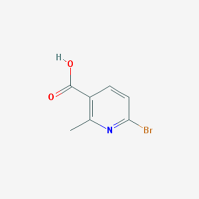 Picture of 6-Bromo-2-methylnicotinic acid