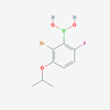 Picture of (2-Bromo-6-fluoro-3-isopropoxyphenyl)boronic acid
