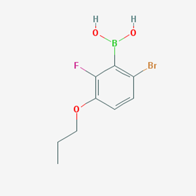 Picture of (6-Bromo-2-fluoro-3-propoxyphenyl)boronic acid