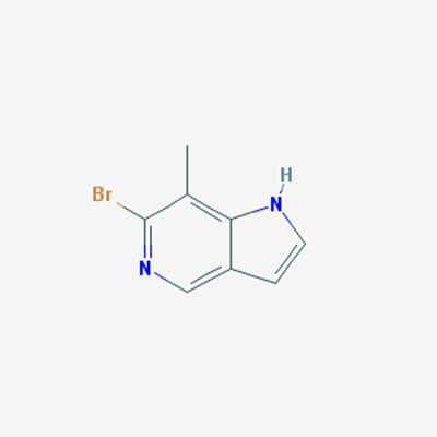 Picture of 6-Bromo-7-methyl-1H-pyrrolo[3,2-c]pyridine