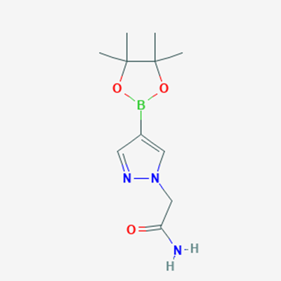 Picture of 2-(4-(4,4,5,5-Tetramethyl-1,3,2-dioxaborolan-2-yl)-1H-pyrazol-1-yl)acetamide