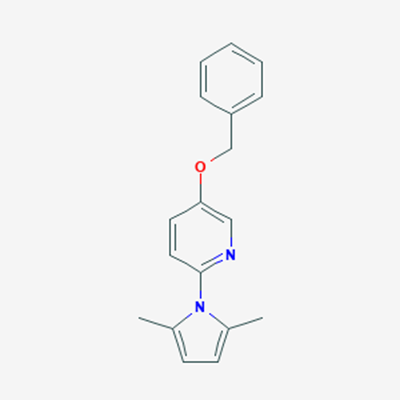 Picture of 5-(Benzyloxy)-2-(2,5-dimethyl-1H-pyrrol-1-yl)pyridine