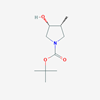 Picture of (3R,4R)-rel-tert-Butyl 3-hydroxy-4-methylpyrrolidine-1-carboxylate