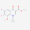 Picture of Ethyl 1-cyclopropyl-6,7-difluoro-8-methoxy-4-oxo-1,4-dihydroquinoline-3-carboxylate