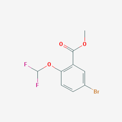 Picture of Methyl 5-bromo-2-(difluoromethoxy)benzoate