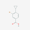 Picture of 3-Bromo-4-cyclopropylbenzoic acid