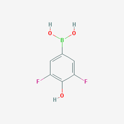 Picture of (3,5-Difluoro-4-hydroxyphenyl)boronic acid