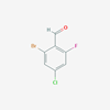 Picture of 2-Bromo-4-chloro-6-fluorobenzaldehyde