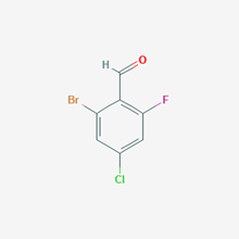 Picture of 2-Bromo-4-chloro-6-fluorobenzaldehyde