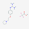 Picture of 1-(4-(2-(Pyrrolidin-1-yl)ethoxy)phenyl)guanidine 2,2,2-trifluoroacetate