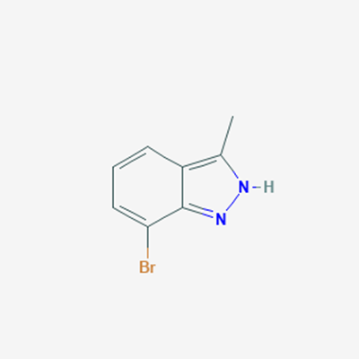 Picture of 1H-Indazole, 7-bromo-3-methyl-