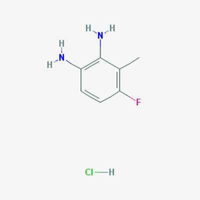 Picture of 4-Fluoro-3-methylbenzene-1,2-diamine hydrochloride