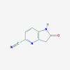 Picture of 2-Oxo-2,3-dihydro-1H-pyrrolo[3,2-b]pyridine-5-carbonitrile