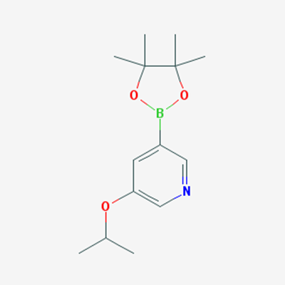 Picture of 3-Isopropoxy-5-(4,4,5,5-tetramethyl-1,3,2-dioxaborolan-2-yl)pyridine