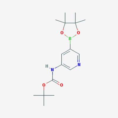 Picture of tert-Butyl (5-(4,4,5,5-tetramethyl-1,3,2-dioxaborolan-2-yl)pyridin-3-yl)carbamate