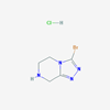 Picture of 3-Bromo-5,6,7,8-tetrahydro-[1,2,4]triazolo[4,3-a]pyrazine hydrochloride