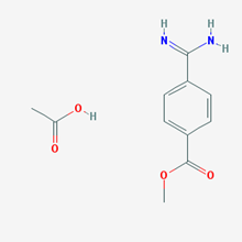 Picture of Methyl 4-carbamimidoylbenzoate acetate