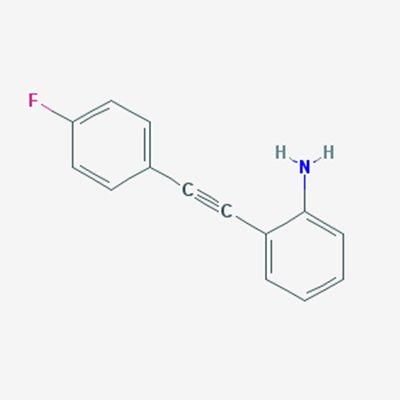 Picture of 2-((4-Fluorophenyl)ethynyl)aniline