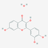 Picture of 2-(3,4-Dihydroxyphenyl)-3,7-dihydroxy-4H-chromen-4-one hydrate