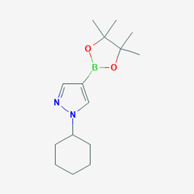 Picture of 1-Cyclohexyl-4-(4,4,5,5-tetramethyl-1,3,2-dioxaborolan-2-yl)-1H-pyrazole