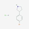 Picture of 3-(4-Bromophenyl)pyrrolidine hydrochloride