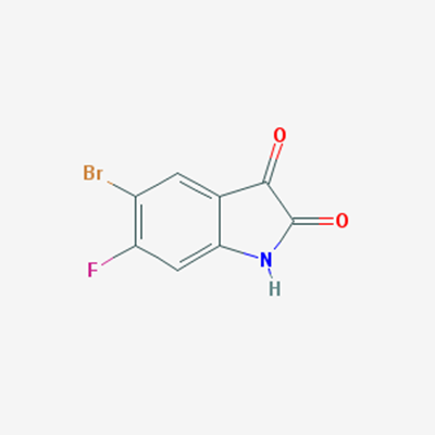 Picture of 5-Bromo-6-fluoroindoline-2,3-dione
