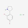 Picture of 2-(2,4-Difluorophenyl)pyrrolidine hydrochloride