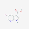 Picture of 1H-Pyrrolo[2,3-b]pyridine-3-carboxylic acid, 5-fluoro-, methyl ester