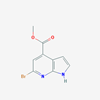 Picture of Methyl 6-bromo-1H-pyrrolo[2,3-b]pyridine-4-carboxylate