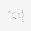 Picture of 3-Bromo-6-methoxy-1H-pyrrolo[3,2-b]pyridine